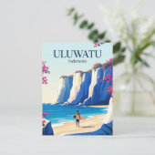 Uluwatu Indonesia ポストカード (スタンド正面)