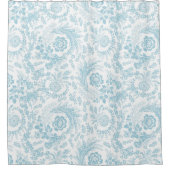 Ulyana aqua 1シャワーカーテン シャワーカーテン (正面)