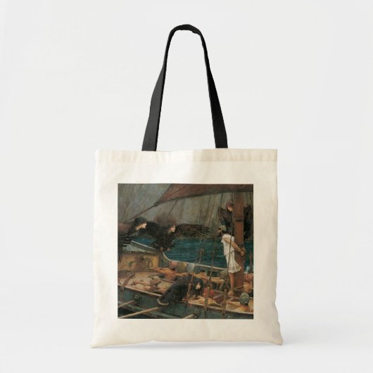 Ulysses and the Sirens by John William Waterhouse トートバッグ (正面)