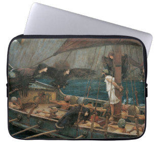 Ulysses and the Sirens by John William Waterhouse ラップトップスリーブ