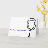 UmつるされるマニPadme -カード カード (黄色い花)