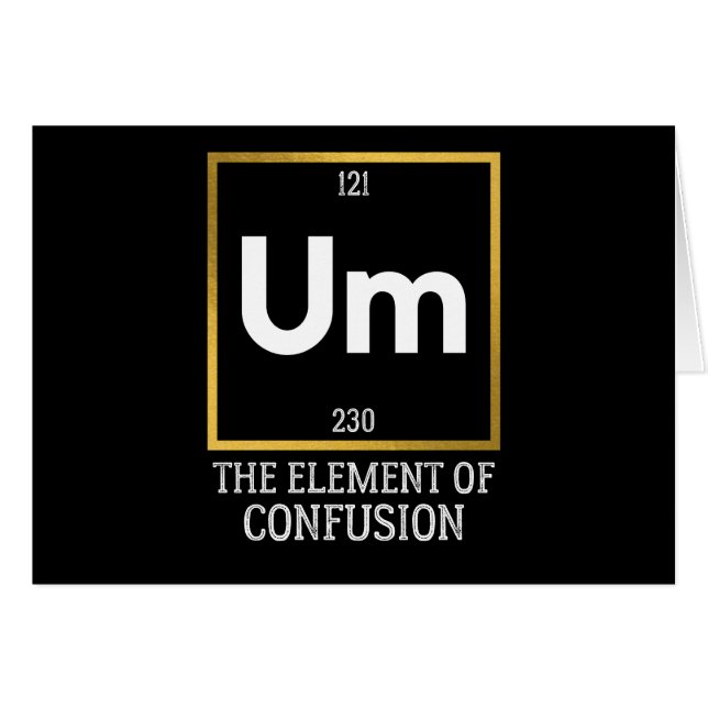 UM混乱の要素Tシャツ (正面横)