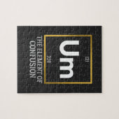 UM混乱の要素Tシャツ ジグソーパズル (横)