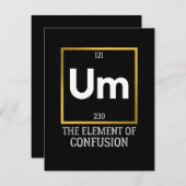 Um混乱Tシャツの要素 セーブザデート (正面/裏面)