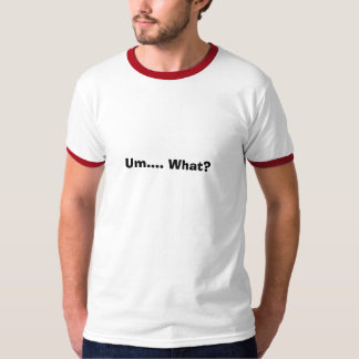 Um…. 何か。 tシャツ