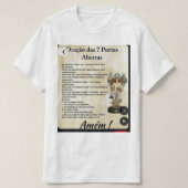 Uma camiseta gola canoa Masculino simples  Tシャツ (デザイン正面)