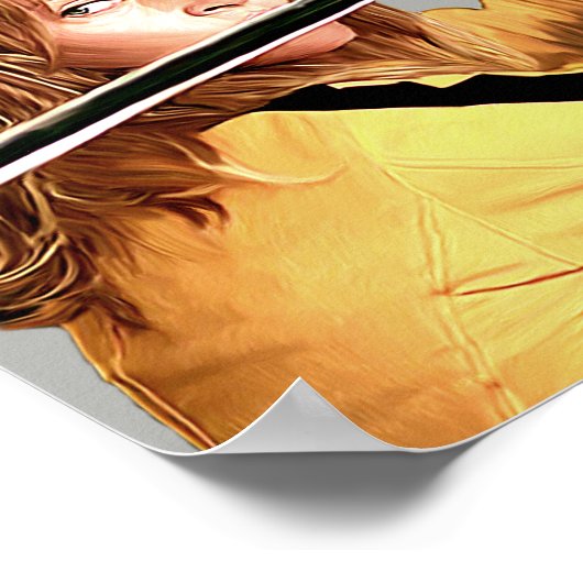 Uma Thurman - Kill Bill - Digital 絵画's ポスター (角)