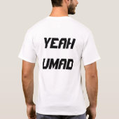 UMAD BRAH Tシャツ (裏面)