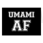 UMAMI AFカード (正面横)