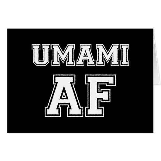 UMAMI AFカード (正面横)