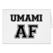 UMAMI AFカード (正面横)