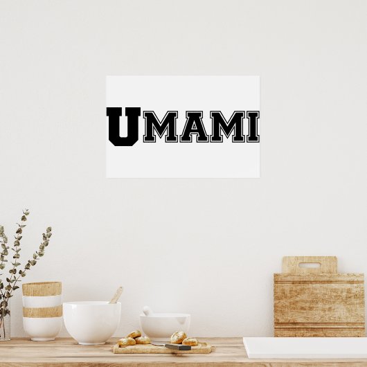 UMAMI COLLEGE ポスター (キッチン)