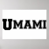 UMAMI COLLEGE ポスター (正面)
