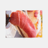 Umami Moment – Sushi Dip Fleece Blanket フリースブランケット (正面(横))