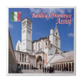 UMB035 ASSISI,ウンブリア,イタリア, タイル (正面)