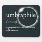 UMBRAPHILEの辞書的定義 マウスパッド (正面)