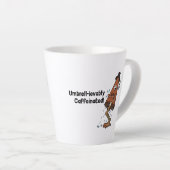 Umbrella Ghost Yokai- Umbrell-ievably Caffeinated カフェラテマグ (右アングル)