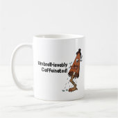 Umbrella Ghost Yokai- Umbrell-ievably Caffeinated コーヒーマグカップ (左)