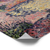 Umbrella Pines at Caroubiers, 1898 ポスター (角)