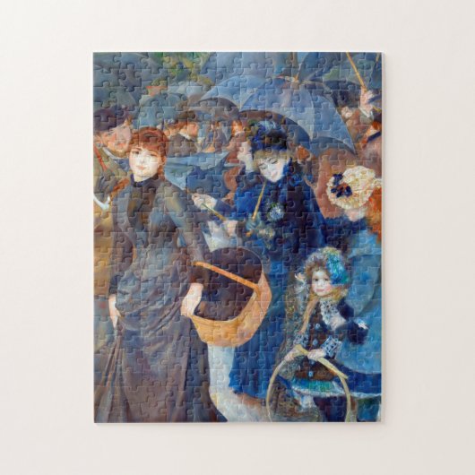 Umbrellas by Pierre-Auguste Renoir ジグソーパズル (縦)