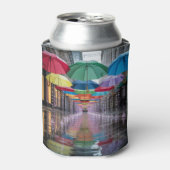 Umbrellas Rain Street Can Sleeve 缶クーラー (缶正面)