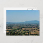 Umbrian Country側のビュー – はがき (正面/裏面)