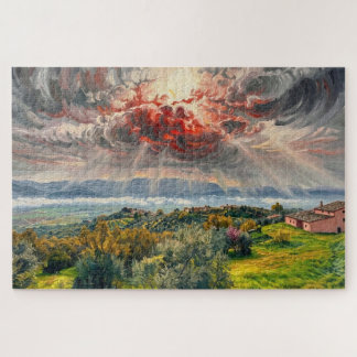Umbrian Light: Montefalco Sky Gallery Edition ジグソーパズル