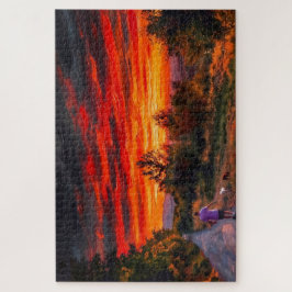 Umbrian Sunset Stroll: Gallery Edition ジグソーパズル