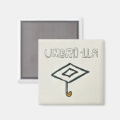 Umbroサッカーマグネット 抽象画 マグネット (正面/裏面)