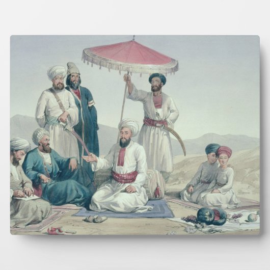 Umeer Dost Mohammed Khan、「キャラクターとコス」より フォトプラーク (正面)