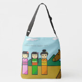 Umeko Space Colony NFT クロスボディバッグ (裏面)