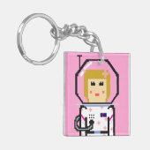 Umeko Space Colony NFT #5 Momoka keychain キーホルダー (正面左)
