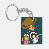 Umeko Space Colony NFT With friends from Mars キーホルダー (正面左)