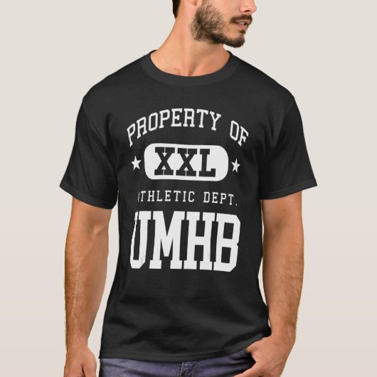 UMHB XXL運動学施設 Tシャツ (正面)