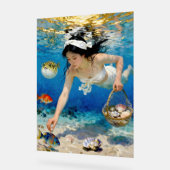 "Umi Blossom" – An Ocean Portrait             アクリルサイン (傾斜)