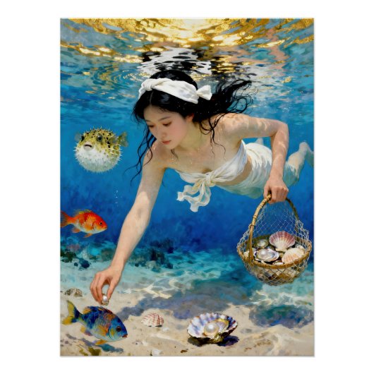 "Umi Blossom" – An Ocean Portrait             ポスター (正面)