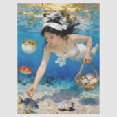 "Umi Blossom" – An Ocean Portrait 薄葉紙 (正面)