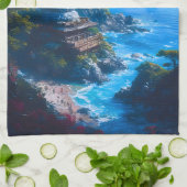 Umi no Hotoke The Buddha of the Sea キッチンタオル (折り畳み)