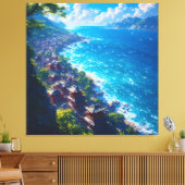 Umi no Yume “Dream of the Sea” キャンバスプリント (インサイチュ (リビング))