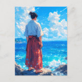 Umibe no Seijaku – Seaside Tranquility ポストカード (正面)