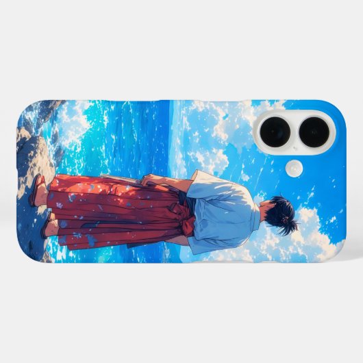 Umibe no Seijaku – Seaside Tranquility Case-Mate iPhoneケース (裏面 (横))