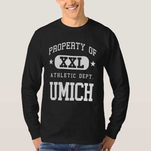 UMich XXL Athletic School Property Tシャツ (正面)