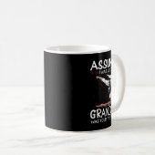 Uming私は最も祖母の最初のミスKaratのようだった コーヒーマグカップ (正面右)