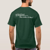 UMMグリーンシャツ Tシャツ (裏面)