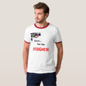Umm。、私は、デザイナーです! Tシャツ (正面フル)