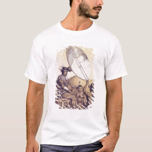 Umpanda Amazulu 1849年の王 Tシャツ (正面)