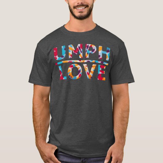 Umph Love ロック バンジョー 染め友達 Tシャツ (正面)