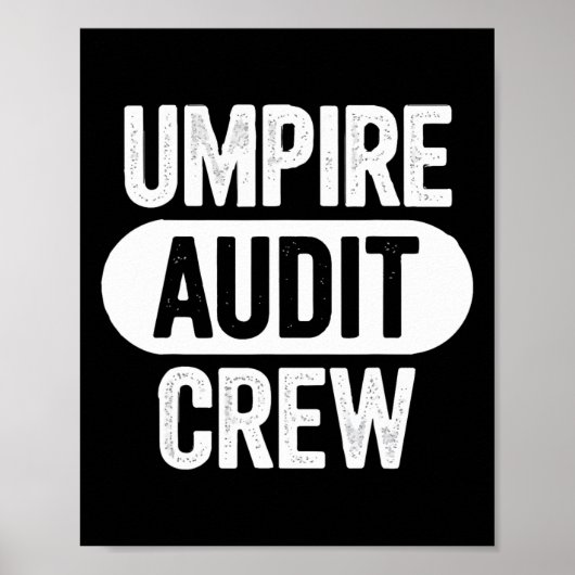 Umpire Audit Crew  ポスター (正面)