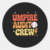 Umpire Audit Crew _1 ラウンドシール (正面)