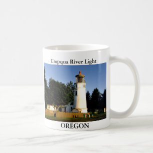 Umpquaの川ライト、オレゴンのマグ コーヒーマグカップ